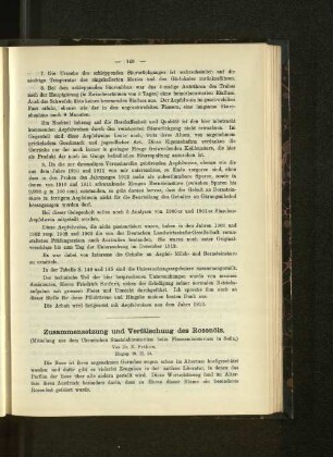 Zusammensetzung und Verfälschung des Rosenöls.