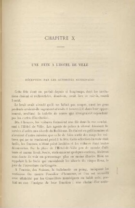 Chapitre X. Une fête a l'hotel de ville