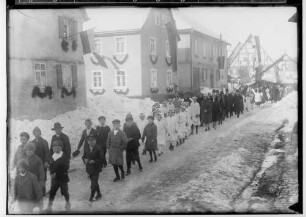 Primizfeier Benzinger 1931; Prozession