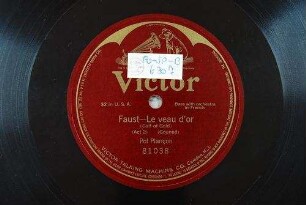 Faust : Le veau d'or (Calf of gold); (act 2) / (Gounod)