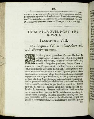 Dominica XVIII. Post Trinitatis.