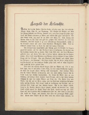 Leopold der Erlauchte.