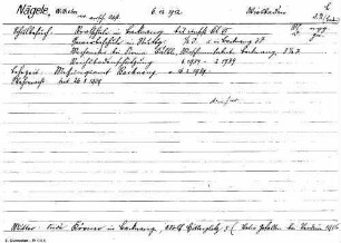 Nägele, Wilhelm