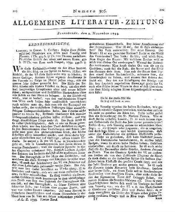 Reisen Ihrer Sicilianisch(en) Majestäten von Wien nach Venedig und Florenz. - Leipzig : Crusius Th. 1-3. - 1792