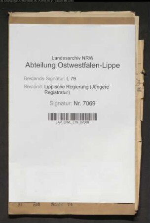 Rückgabe der in Belgien und Nordfrankreich beschlagnahmten landwirtschaftlichen Maschinen und Geräte, Gen./Spez.