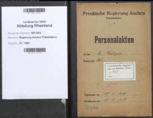 Kreutzer, Dr. Josef, geb. 08.04.1907, Regierungsrat Leiter der Geheimen Staatspolizei