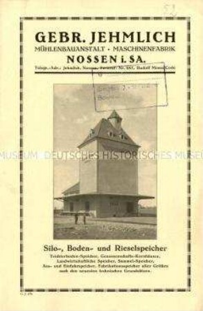 Silo-, Boden- und Rieselspeicher