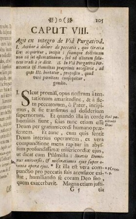105-118, Caput VIII