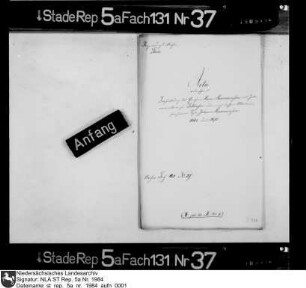 Bestallungen für den Gräfen Hans Harmens und dessen Sohn Johann Harmens zu Zollverwaltern in Sittensen