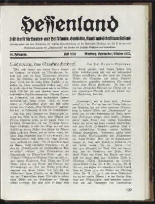 Heft 9/10, September/Oktober 1935