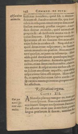 Respirationis organa. Caput XII.