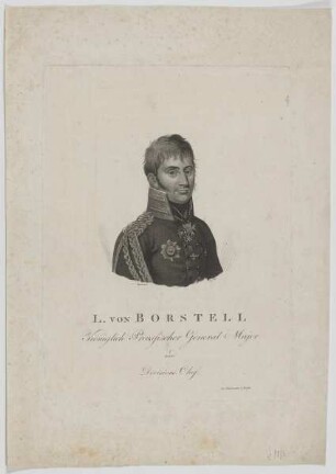 Bildnis des L. von Borstell