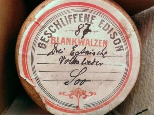 "Drei Estnische Volkslieder: a) Volkslied, 'Wie schwer ist das Menschenleben', b) Vaterlandslied 'Mu ihsamaa' [Mu isamaa]; c) Abschiedslied 'Roholise'[Roheliste]"