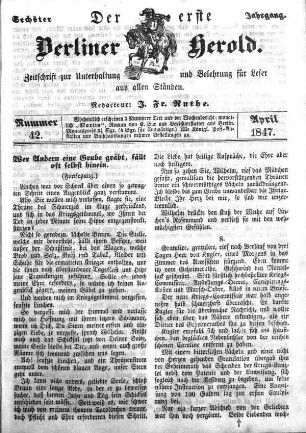 Nummer 42, April 1847