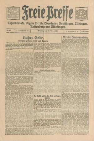 Freie Presse 1924 (Nr. 42)