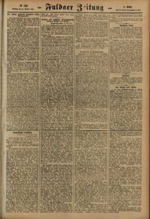 Zweite Ausgabe vom Samstag, den 16. Oktober 1915.