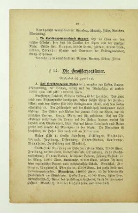 14. Die Großherzogtümer