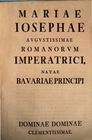 Panegyricus Divae Ursulae Virgini et Martyri : coram ... Universitate Vindobonensi dictus ... deferente Josepho Xaverio Schnell ... perorante ... Ignatio Jacobo Stoltz ... anno ... 1765
