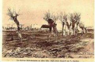 Postkarte mit historischer Ansicht des Nollendorfplatzes