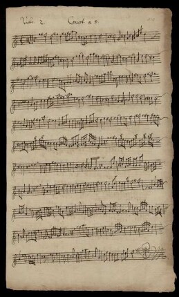 Violino 2. Consort à 5.
