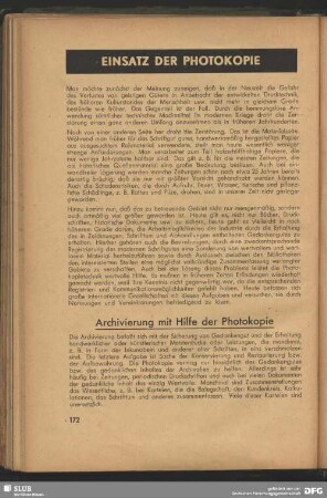 Einsatz der Photokopie