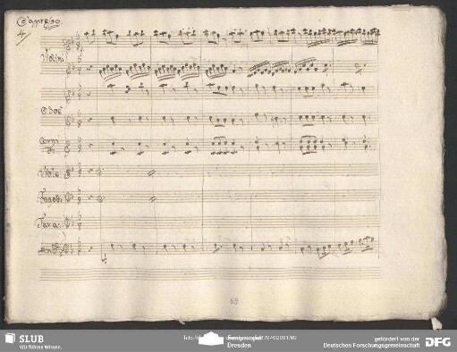 Cavatina: "Benedetta sia pure la Donna"