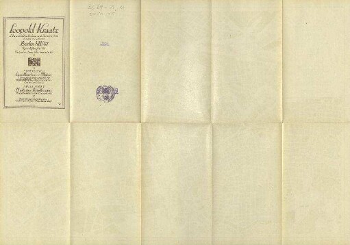 Stempel: Stadtbücherei. Berlin-Steglitz. Grunewaldstr. 2