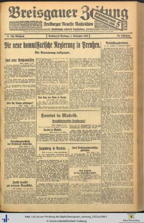 Nr. 256-280 (November 1932)