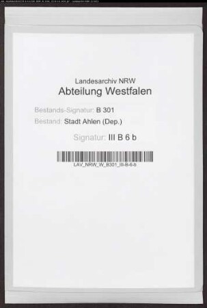 Documentum notariale über die zum Risenbecks Kotten gehörigen pertinentien.