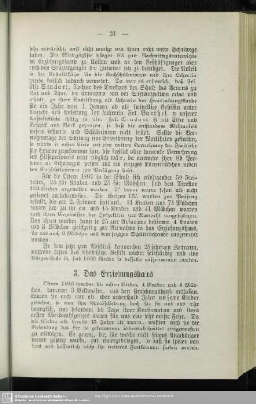 3. Das Erziehungshaus