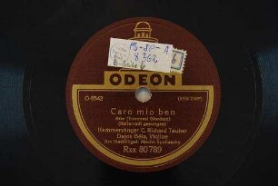 Caro mio ben : Arie / (Tommasi Giordani)