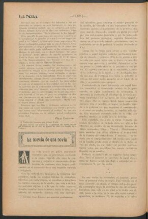 La novela de una novia
