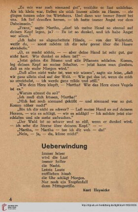 Ueberwindung
