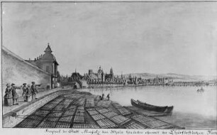 Ansicht der Stadt Mainz, Grafik (Sammlung Richard Wegner 1869/1931)