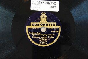 Hoppe, hoppe, Reiter : Volkslied