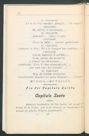 Capítulo sexto : [El palacio de las luces.]