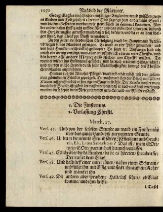 [XLIV. Die Finsternuß/ und die Verlassung Christi]