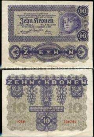 Österreich, 10 Kronen