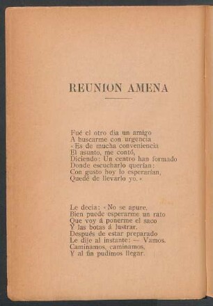Reunión amena