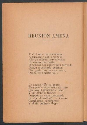 Reunión amena