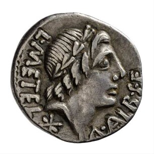 Münze, Denar, 96 v. Chr.?
