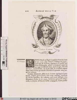 Bildnis Lodovico Cardi, gen. il Cigoli