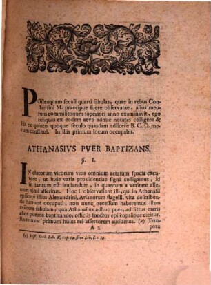 Historia seculi quarti et quinti fabulis variorum maculata