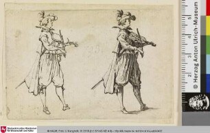 [Mann spielt Violine]