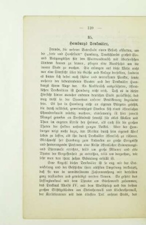 35. Hamburgs Denkmäler