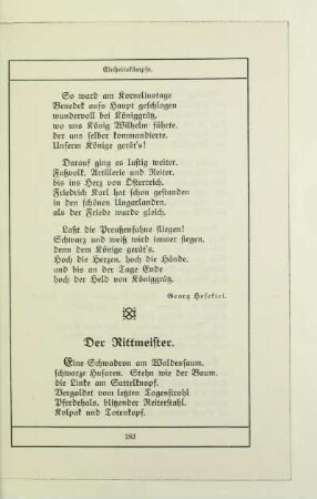 Der Rittmeister