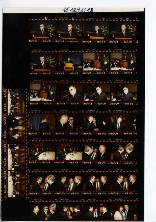 40jähriges Dienstjubiläum Hermann Becker (Vorstandsmitglied), Frankfurt am Main, 1991