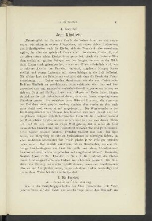 4. Kapitel. Jesu Kindheit