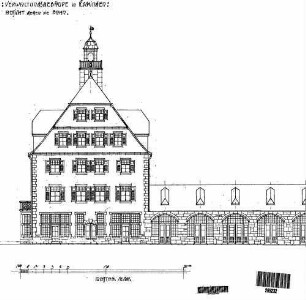 Plochingen: Empfangsgebäude Verwaltungsgebäude Ansicht Bahnseite