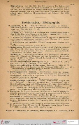 Bibliographie (Nr. 90 - 222)
